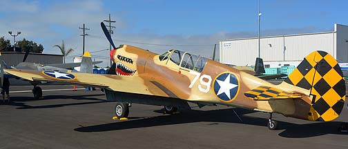 Curtiss P-40N Warhawk NL85104, August 17, 2013